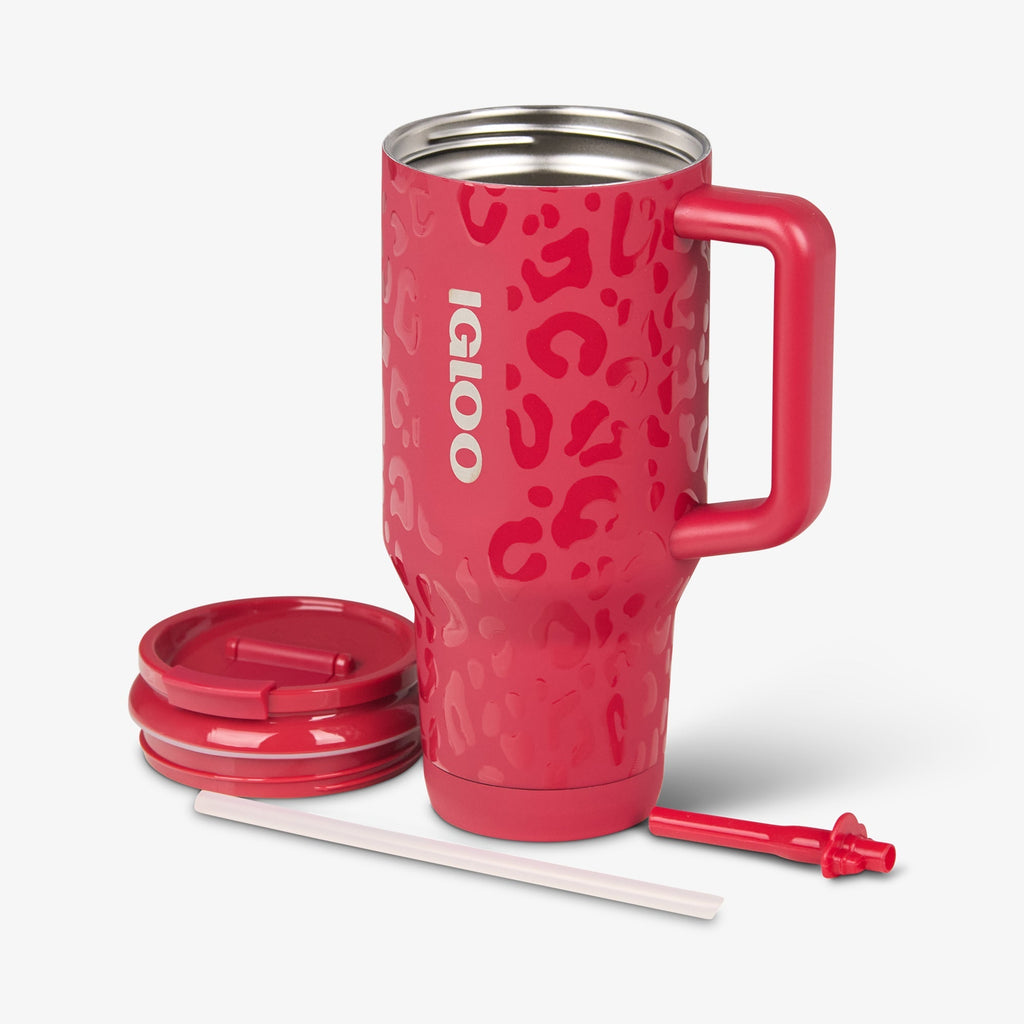 NFL 32 Oz Leopard Flip ‘n’ Sip Travel Mug