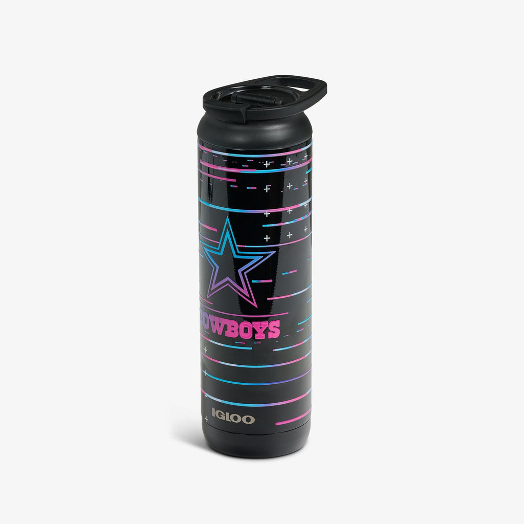 NFL Neon Dallas Cowboys 20 Oz Flip ‘n’ Sip Tumbler