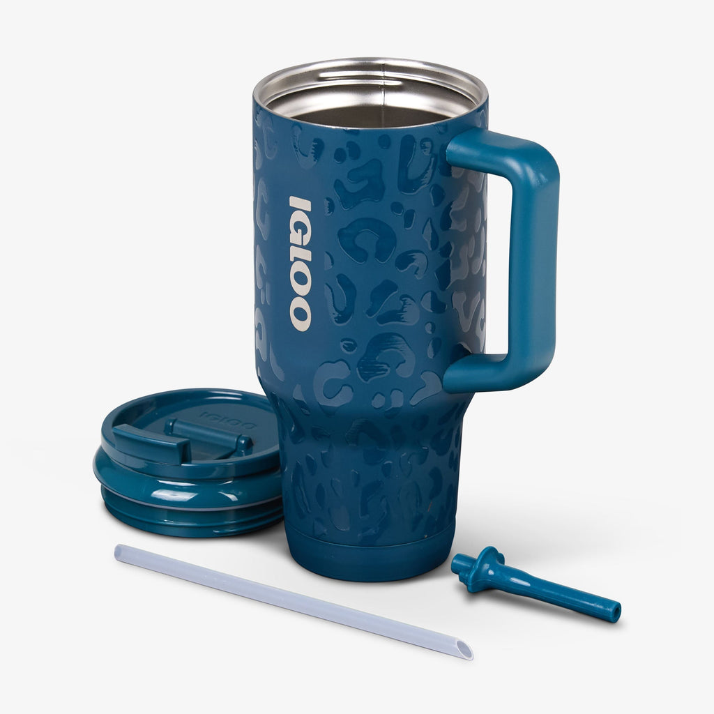 NFL 32 Oz Leopard Flip ‘n’ Sip Travel Mug