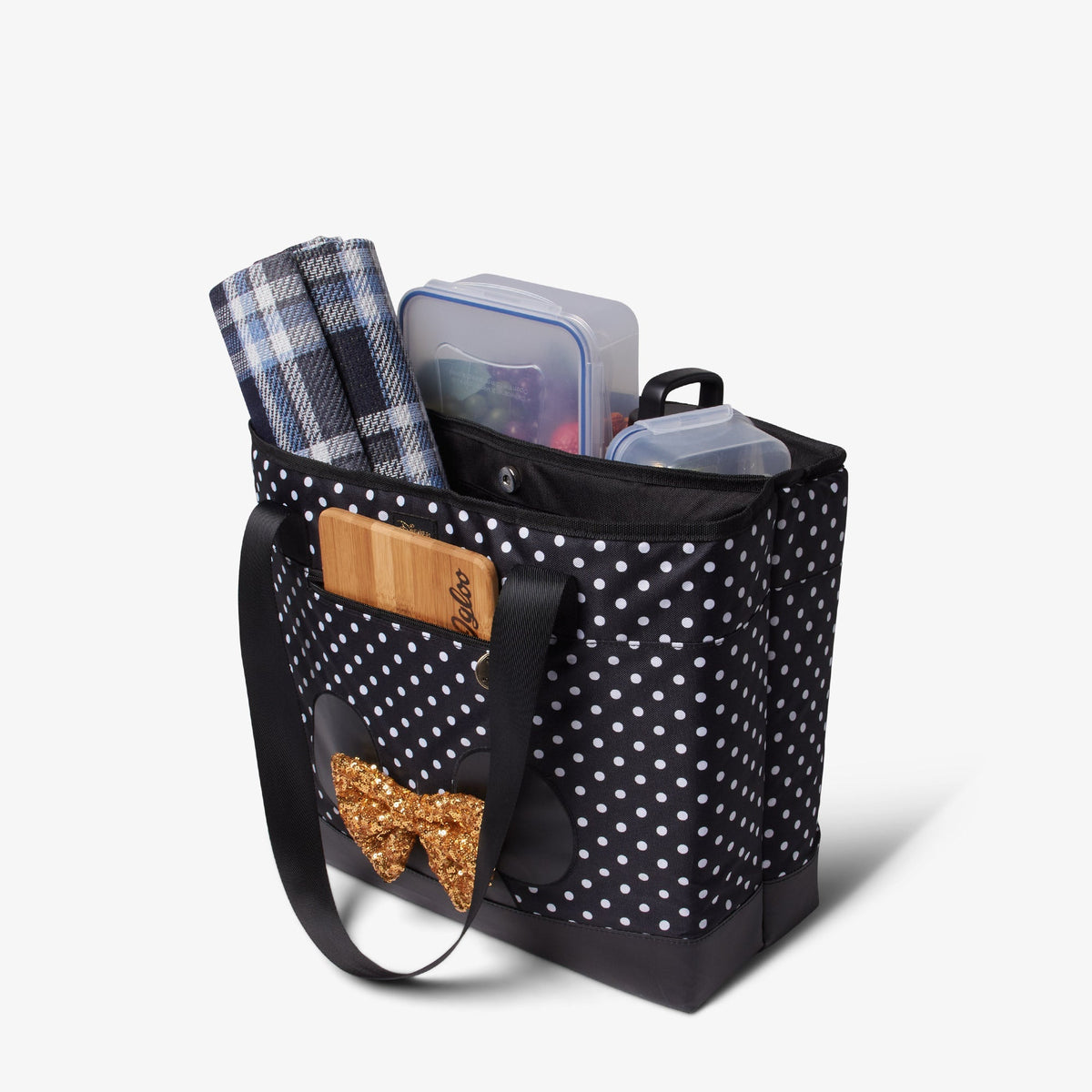 Minnie Mouse Dual Compartment Tote Cooler Bag