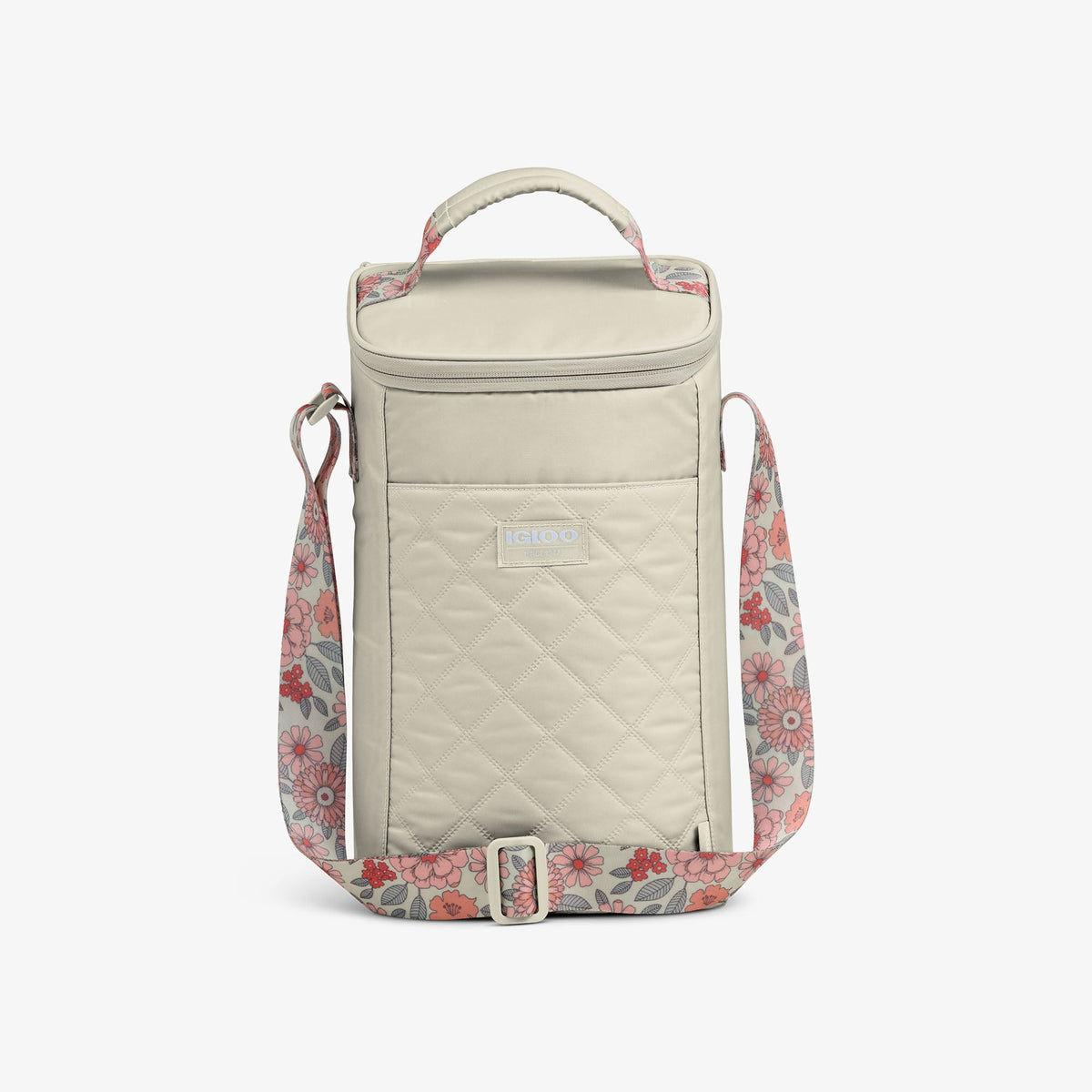 Floral MaxCold® DUO Vertical Crossbody Cooler Bag