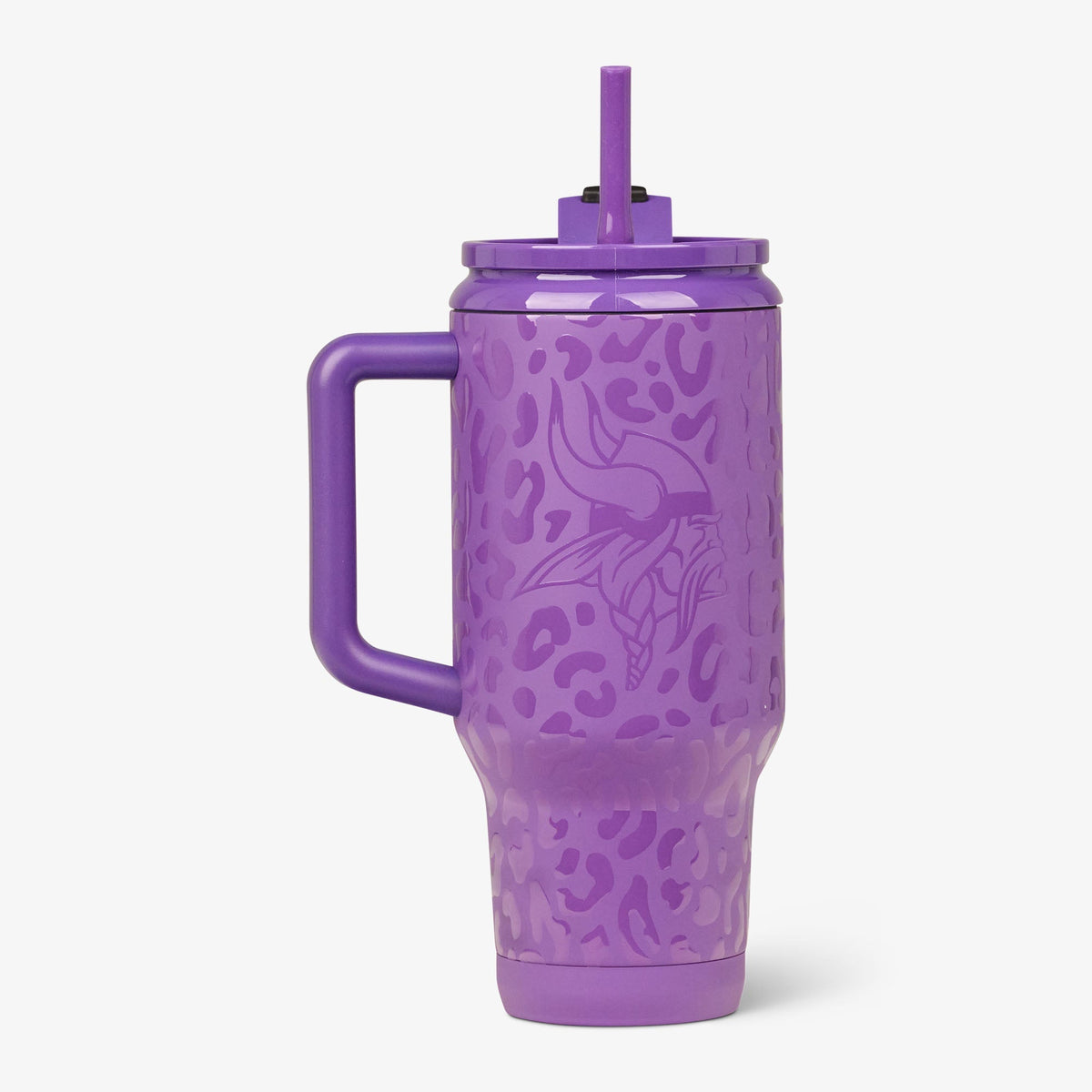 NFL 32 Oz Leopard Flip ‘n’ Sip Travel Mug