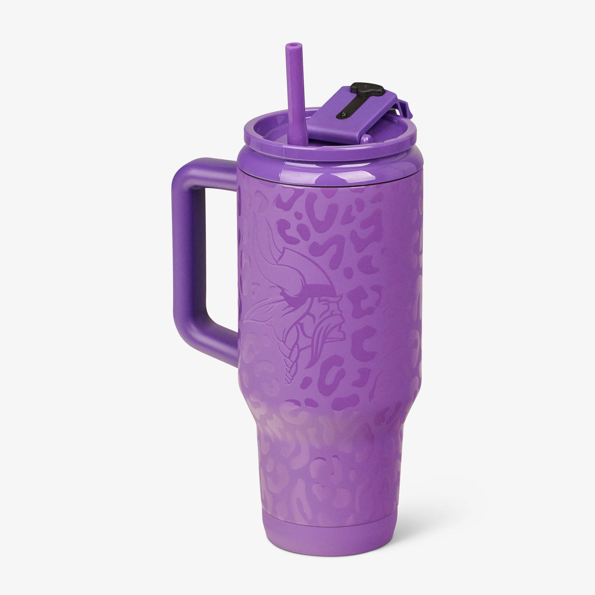 NFL 32 Oz Leopard Flip ‘n’ Sip Travel Mug